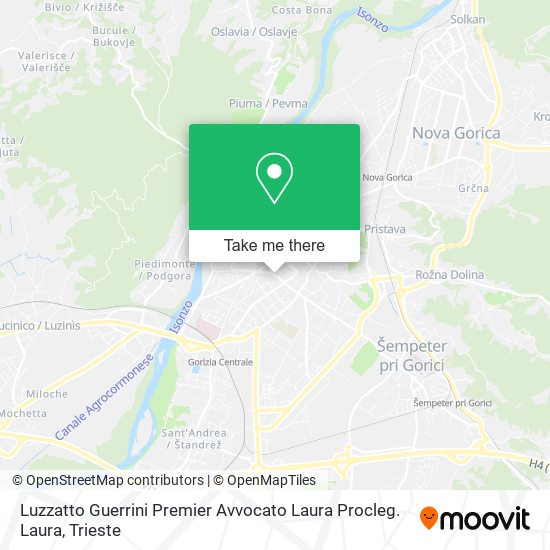 Luzzatto Guerrini Premier Avvocato Laura Procleg. Laura map