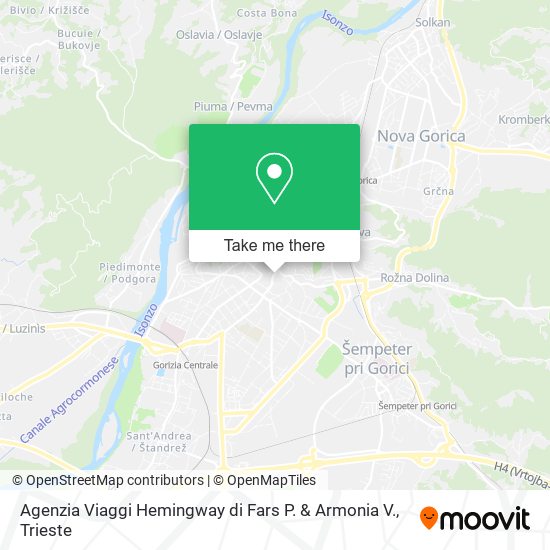 Agenzia Viaggi Hemingway di Fars P. & Armonia V. map