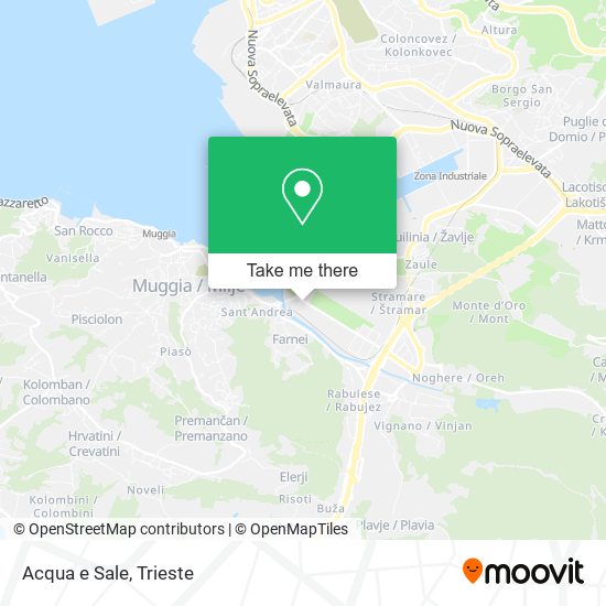 Acqua e Sale map