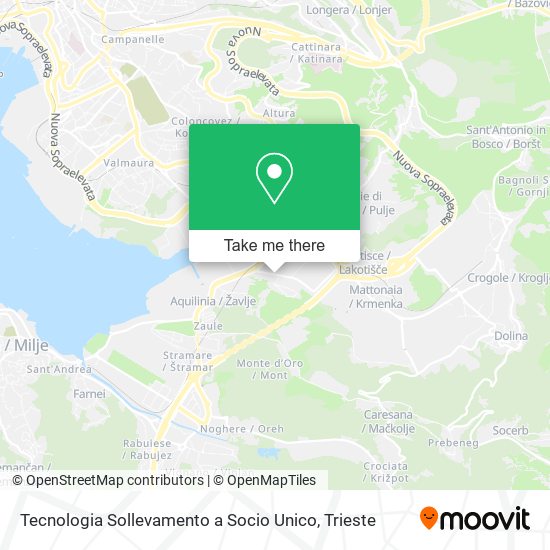 Tecnologia Sollevamento a Socio Unico map