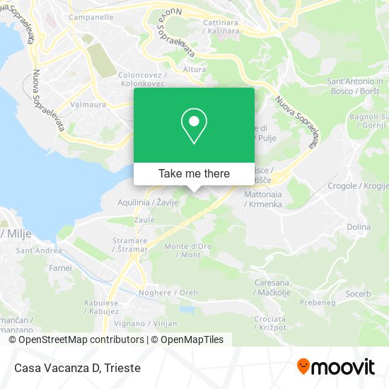 Casa Vacanza D map