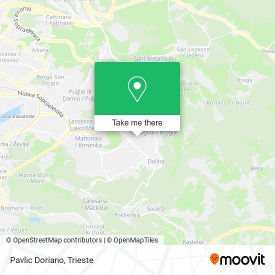 Pavlic Doriano map