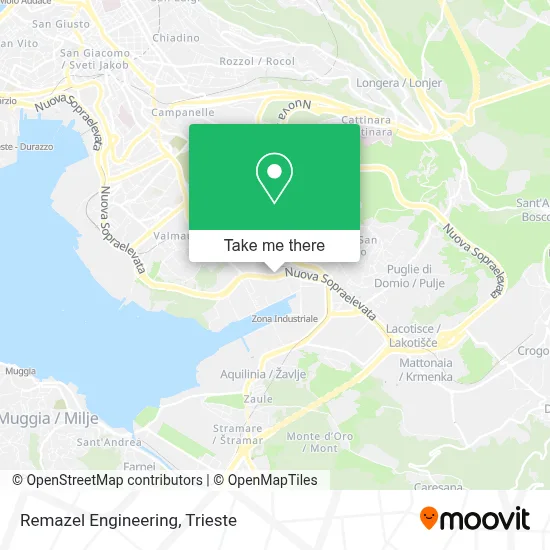 Remazel Engineering map