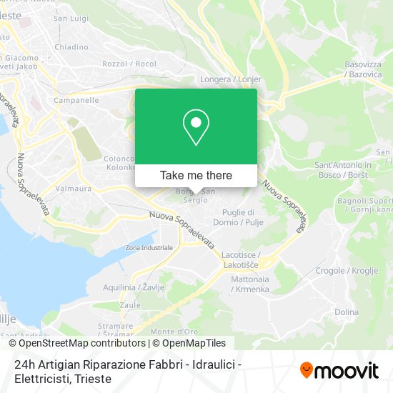 24h Artigian Riparazione Fabbri - Idraulici - Elettricisti map
