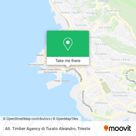 Alt. Timber Agency di Turato Aleandro map