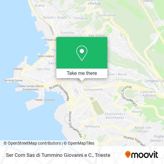 Ser Com Sas di Tummino Giovanni e C. map