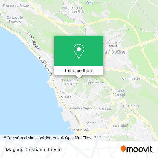 Maganja Cristiana map