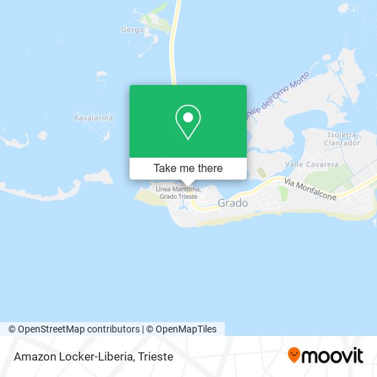 Amazon Locker-Liberia map