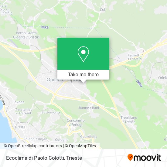 Ecoclima di Paolo Colotti map