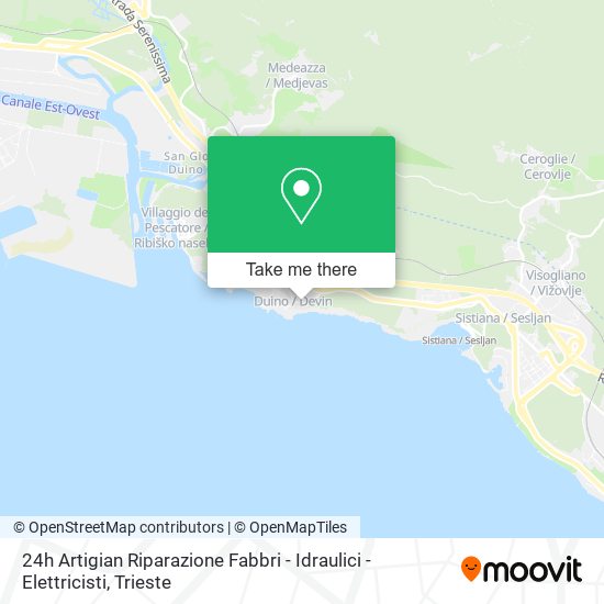 24h Artigian Riparazione Fabbri - Idraulici - Elettricisti map
