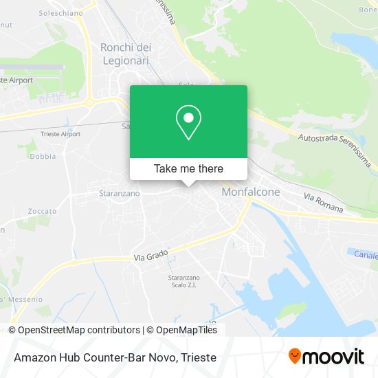 Amazon Hub Counter-Bar Novo map