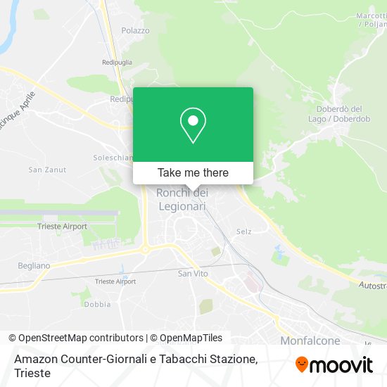 Amazon Counter-Giornali e Tabacchi Stazione map