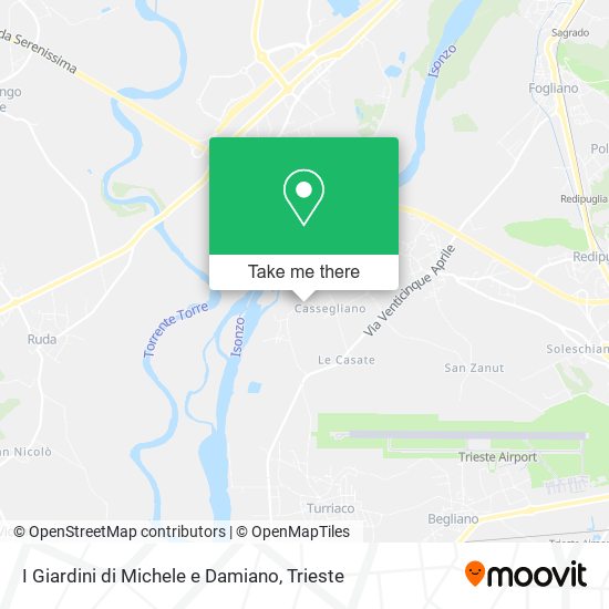 I Giardini di Michele e Damiano map