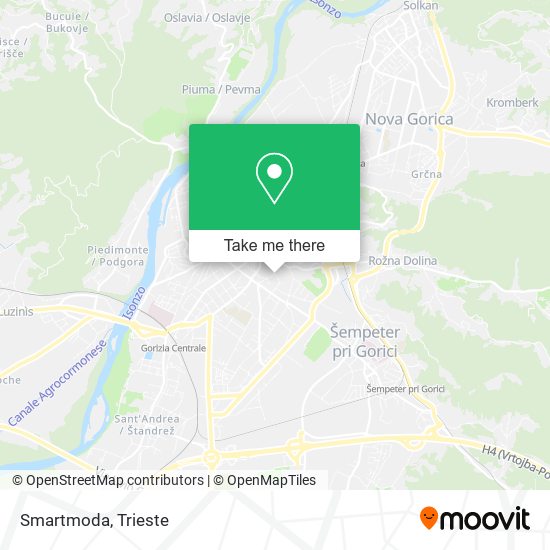 Smartmoda map