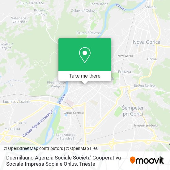 Duemilauno Agenzia Sociale Societa' Cooperativa Sociale-Impresa Sociale Onlus map