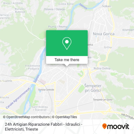 24h Artigian Riparazione Fabbri - Idraulici - Elettricisti map