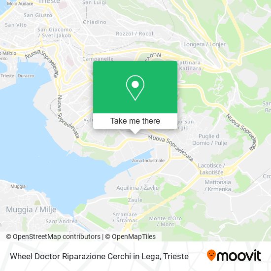 Wheel Doctor Riparazione Cerchi in Lega map