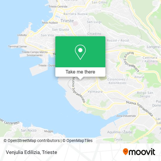 Venjulia Edilizia map