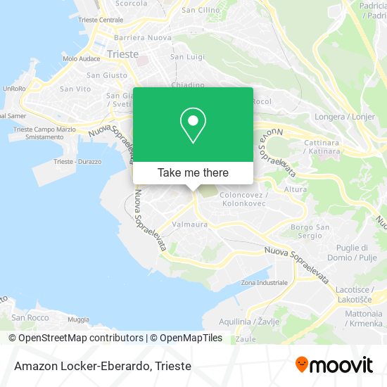 Amazon Locker-Eberardo map