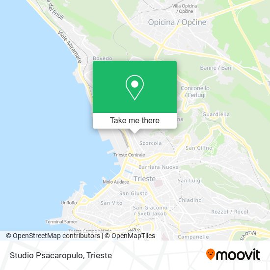 Studio Psacaropulo map
