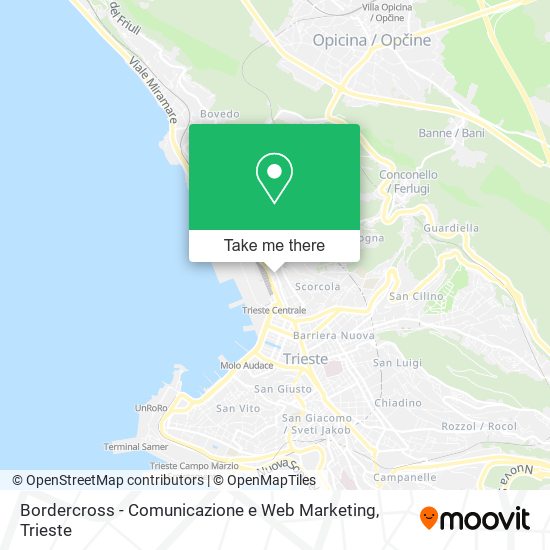 Bordercross - Comunicazione e Web Marketing map