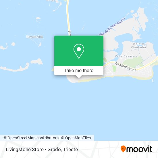 Livingstone Store - Grado map