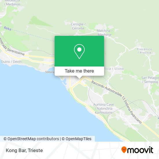 Kong Bar map