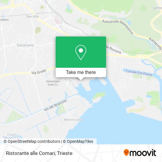 Alle Comari Restaurant map