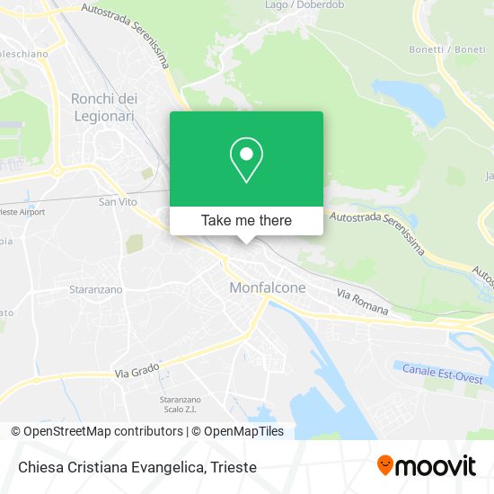 Chiesa Cristiana Evangelica map