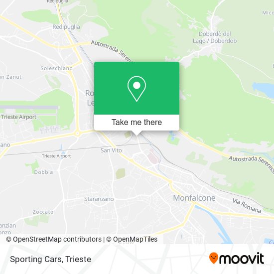 Sporting Cars map