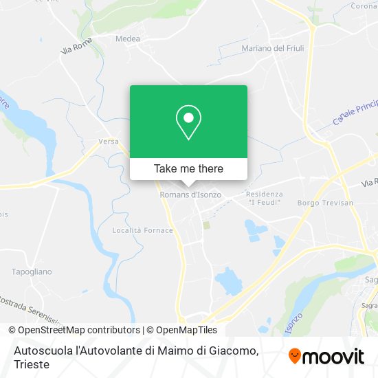 Autoscuola l'Autovolante di Maimo di Giacomo map