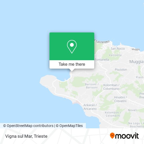 Vigna sul Mar map