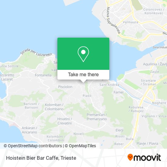 Hoistein Bier Bar Caffe map