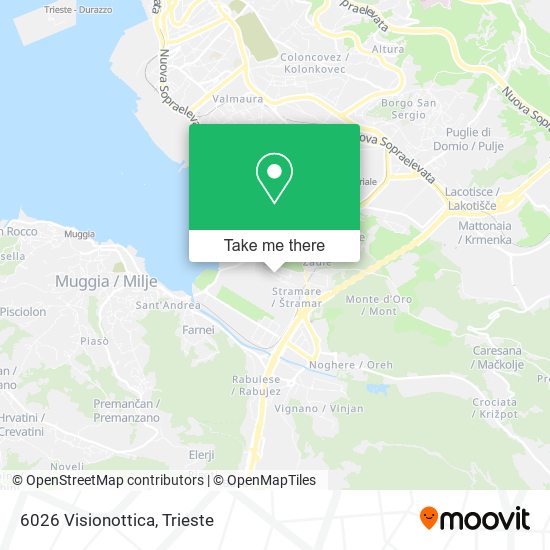 6026 Visionottica map