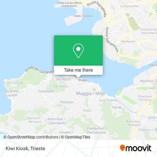 Kiwi Kiosk map