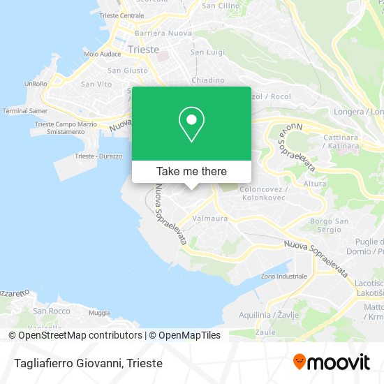 Tagliafierro Giovanni map