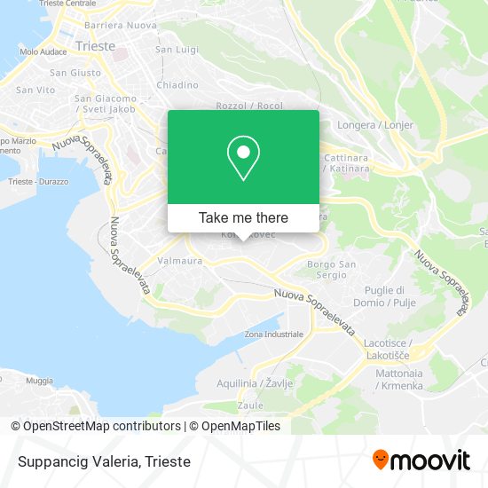Suppancig Valeria map
