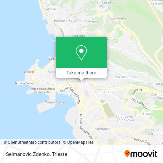 Selmanovic Zdenko map