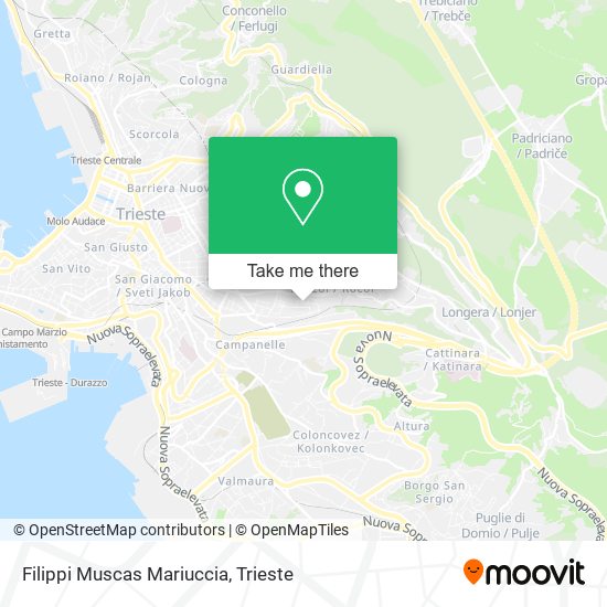 Filippi Muscas Mariuccia map