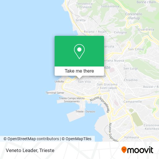 Veneto Leader map