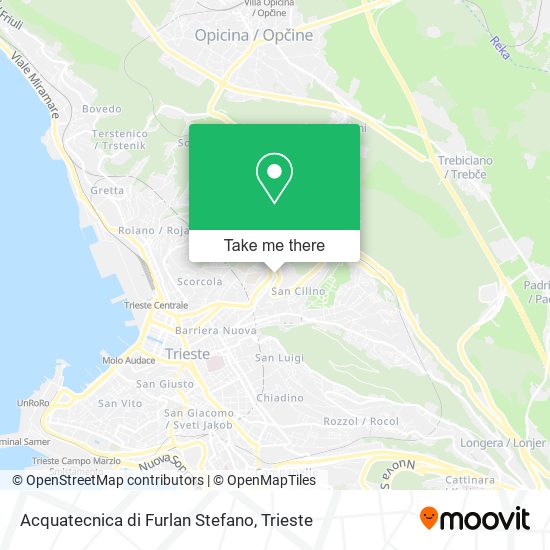 Acquatecnica di Furlan Stefano map