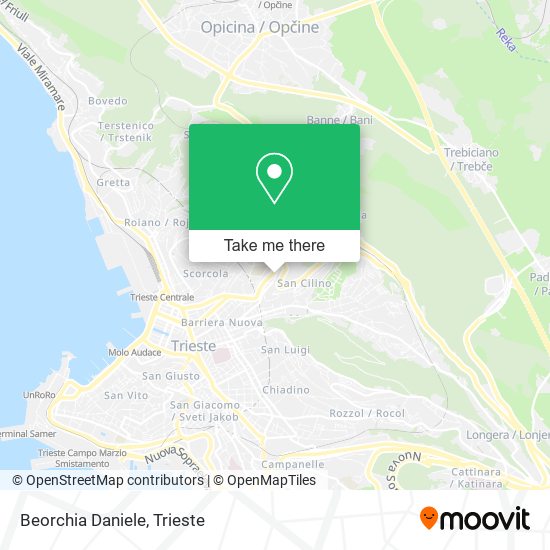Beorchia Daniele map