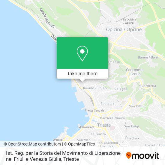 Ist. Reg. per la Storia del Movimento di Liberazione nel Friuli e Venezia Giulia map