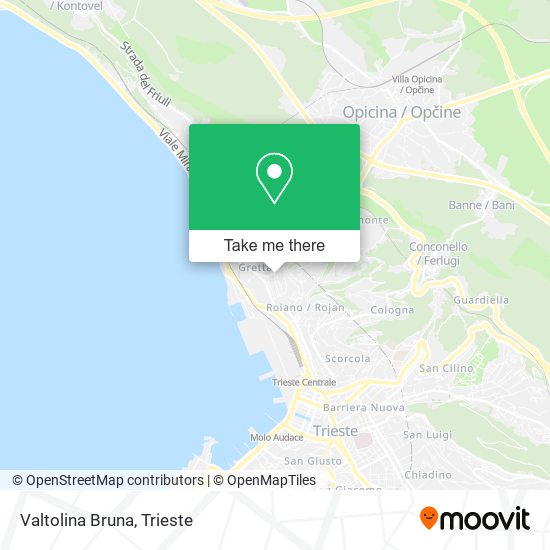Valtolina Bruna map