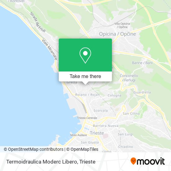 Termoidraulica Moderc Libero map