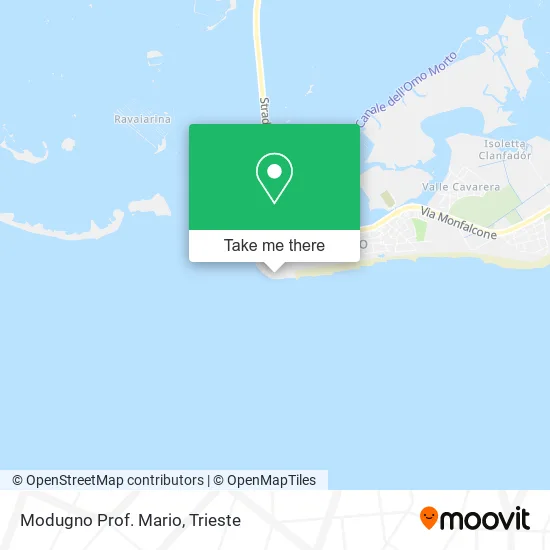 Modugno Professor Mario map