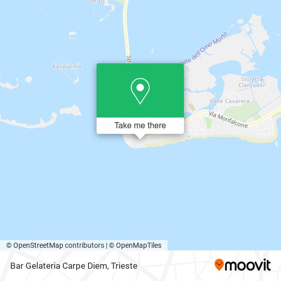 Bar Gelateria Carpe Diem map