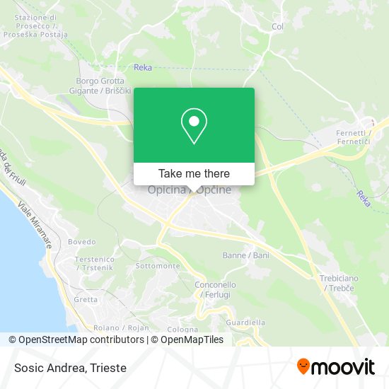 Sosic Andrea map