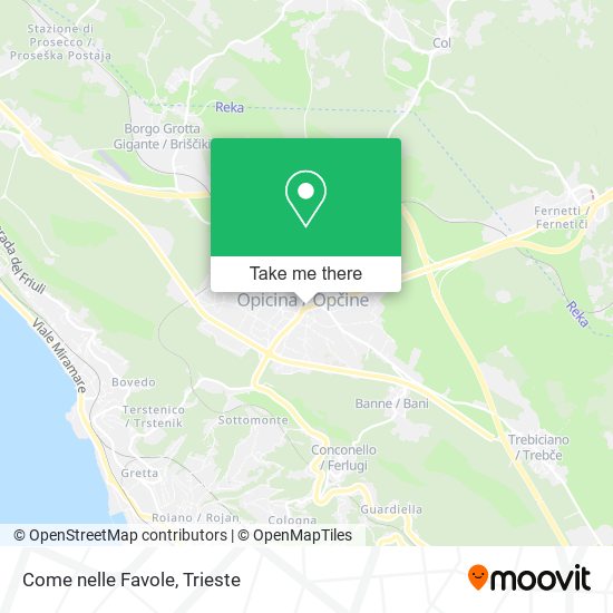 Come nelle Favole map