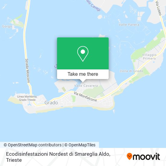 Ecodisinfestazioni Nordest di Smareglia Aldo map